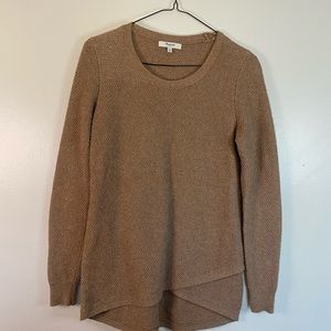 Madewell caramel brown color sweater size XS